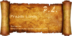 Prajda Linda névjegykártya